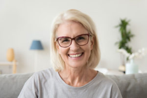 Dental Patient Smiling After Getting Dental Implants In Albuquerque, NM
